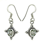 将图像加载到图库查看器中, 925 Silver Gemstone Drop Earrings for Women | Dangle Earrings
