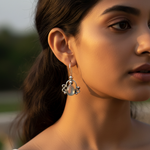 Load image into Gallery viewer, 925 Silver Moonstone Teardrop Earrings for Women | Dainty Jewelry