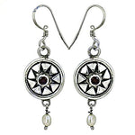 将图像加载到图库查看器中, 925 Sterling Silver Pearl Drop Earrings | For Women