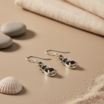 将图像加载到图库查看器中, 925 Sterling Silver Garnet Earrings | Women's Jewelry Gift