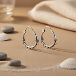 将图像加载到图库查看器中, 925 Sterling Silver Hoop Earrings for Women | Daily Wear