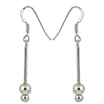 将图像加载到图库查看器中, 925 Silver Ball Drop Earrings for Women | Dainty Jewelry