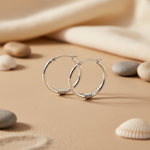 Load image into Gallery viewer, 925 Silver Hoop Earrings for Women | Daily Wear Jewelry