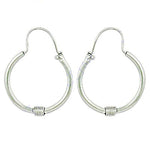 将图像加载到图库查看器中, 925 Silver Hoop Earrings for Women | Daily Wear Jewelry