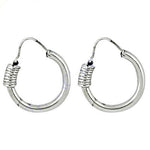 将图像加载到图库查看器中, Silver Hoop Earrings for Women | Daily Wear Jewelry
