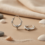 将图像加载到图库查看器中, 925 Silver Hoop Earrings for Women | Daily Wear Jewelry