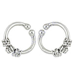 将图像加载到图库查看器中, 925 Silver C-Shaped Ear Cuff Earrings for Women | Fashion Jewelry