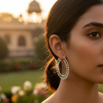 Load image into Gallery viewer, 925 Silver Hoop Earrings for Women | Daily Wear Jewelry