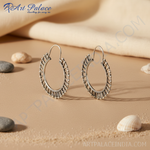 Load image into Gallery viewer, 925 Silver Hoop Earrings for Women | Daily Wear Jewelry