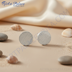 Load image into Gallery viewer, Silver Stud Earrings for Women | Daily Wear Minimalist Jewelry