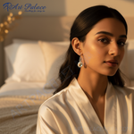 Load image into Gallery viewer, Silver Teardrop Dangle Earrings for Women | Gift Jewelry