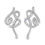 将图像加载到图库查看器中, 925 Silver Cubic Zirconia Earrings for Women | Dainty Jewelry