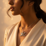 Load image into Gallery viewer, Silver Crystal Skull Brooch Pins | Gothic Jewelry | Gift