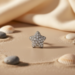 Load image into Gallery viewer, Silver Cubic Zirconia Star Stud Earrings for Women | Gift