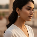 Load image into Gallery viewer, Pearl Drop Earrings | Elegant Jewelry for Women | Gift