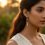 Load image into Gallery viewer, 925 Sterling Silver Carnelian Goddess Earrings for Women