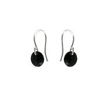 将图像加载到图库查看器中, 925 Silver Black Onyx Drop Earrings for Women | Dangle Earrings