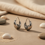 将图像加载到图库查看器中, 925 Silver Oval Hoop Earrings for Women | Dainty Jewelry
