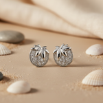 将图像加载到图库查看器中, 925 Silver Flower Stud Earrings for Women | Gift Jewelry