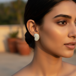 将图像加载到图库查看器中, Silver Stud Earrings with Cubic Zirconia for Women | Gift