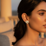 将图像加载到图库查看器中, Silver Heart Stud Earrings for Women | Delicate Gift