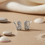 将图像加载到图库查看器中, Silver Stud Earrings for Women | Dainty Daily Jewelry