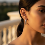 将图像加载到图库查看器中, 925 Silver Heart Hoop Earrings for Women | Dainty Jewelry Gift