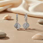 将图像加载到图库查看器中, 925 Silver Diamond-Cut Drop Earrings for Women | Gift