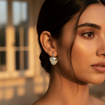 将图像加载到图库查看器中, 925 Silver Cubic Zirconia Leverback Earrings for Women