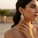 Load image into Gallery viewer, 925 Silver Leaf Dangle Earrings for Women | Daily Wear