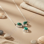 Load image into Gallery viewer, 925 Silver Turquoise Necklace | Women's Gemstone Jewelry