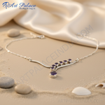 Load image into Gallery viewer, 925 Silver Amethyst Necklace for Women | Gemstone Jewelry
