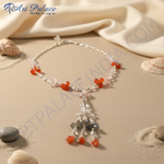 Load image into Gallery viewer, Gemstone Flower Necklace for Women | Colorful Beaded Jewelry