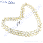 Load image into Gallery viewer, 925 Sterling Silver Necklace featuring beautiful Mother of Pearl stones, perfect for elegant statement.