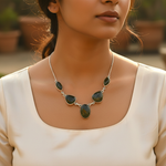 Load image into Gallery viewer, 925 Silver Rutilated Quartz Necklace for Women | Gemstone Jewelry