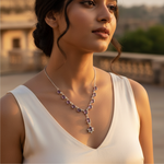 将图像加载到图库查看器中, 925 Silver Amethyst Necklace for Women | Gemstone Jewelry Gift