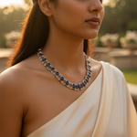 Load image into Gallery viewer, Sapphire Necklace | Sterling Silver Gemstone Jewelry for Women