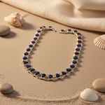 Load image into Gallery viewer, Sapphire Necklace | Sterling Silver Gemstone Jewelry for Women