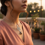将图像加载到图库查看器中, 925 Silver Tree of Life Pendant Necklace | Tiger Eye Gemstone