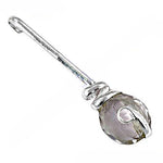 将图像加载到图库查看器中, Crystal Witch Broom Pendant | Sterling Silver | Gift
