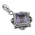 将图像加载到图库查看器中, 925 Silver Amethyst Pendant for Women | Gemstone Jewelry Gift
