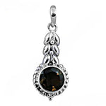 将图像加载到图库查看器中, 925 Silver Smoky Quartz Pendant for Women | Gemstone Jewelry