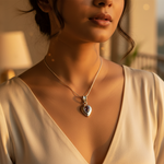 将图像加载到图库查看器中, 925 Silver Amethyst Teardrop Pendant | Women's Jewelry Gift
