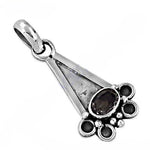 将图像加载到图库查看器中, 925 Silver Pendant Necklace with Gemstone | Women's Jewelry Gift