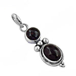 将图像加载到图库查看器中, 925 Sterling Silver Garnet Pendant for Women | Gemstone Jewelry