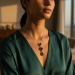 将图像加载到图库查看器中, 925 Silver Garnet Pendant for Women | Gemstone Jewelry