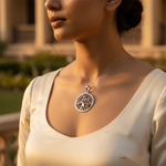 Load image into Gallery viewer, 925 Silver Tree of Life Pendant | Gemstone Jewelry for Women