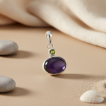 Load image into Gallery viewer, 925 Silver Blue Gemstone Pendant for Women | Daily Wear Gift