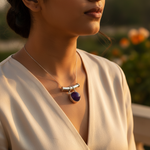 Load image into Gallery viewer, 925 Silver Amethyst Pendant for Women | Gemstone Jewelry