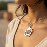 Load image into Gallery viewer, 925 Sterling Silver Gemstone Pendant for Women | Daily Wear Gift